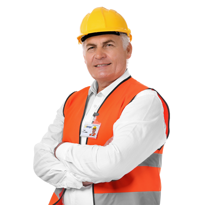 ID cards for construction site security